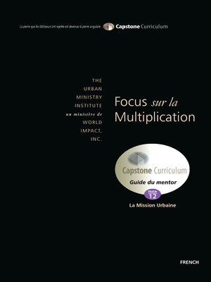 cover image of Focus sur la Multiplication, Guide du Mentor